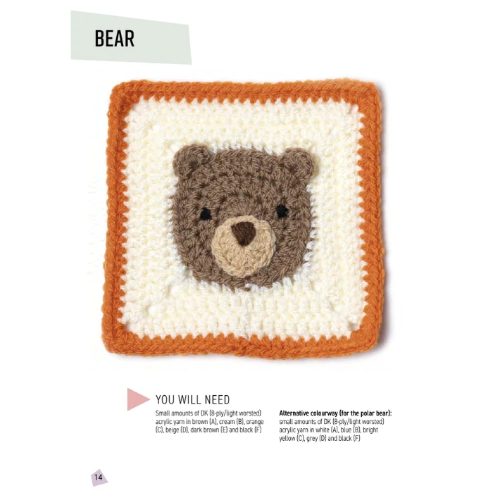 All-New 20 To Make: Animal Granny Squares - Image 3