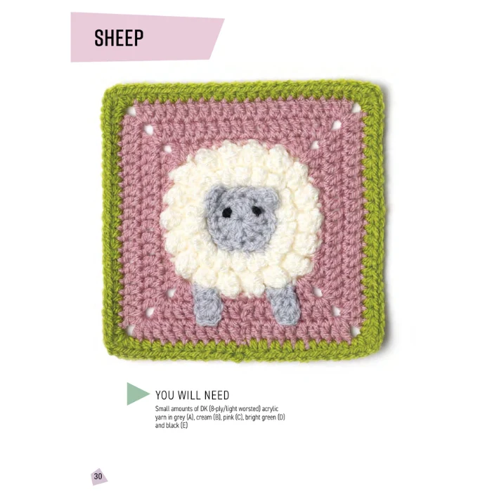 All-New 20 To Make: Animal Granny Squares - Image 4