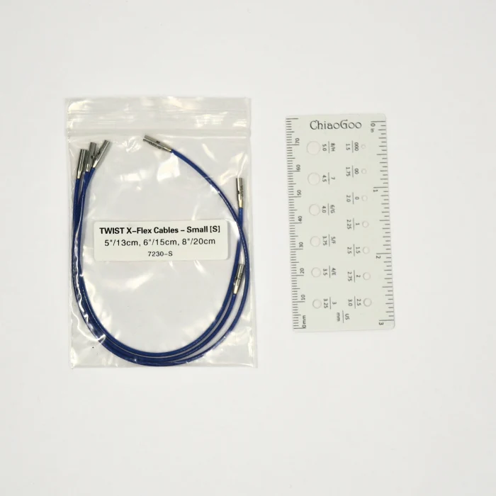 ChiaoGoo TWIST Shorties Small Interchangeable Set 2" & 3" (5cm & 8cm) - Image 2