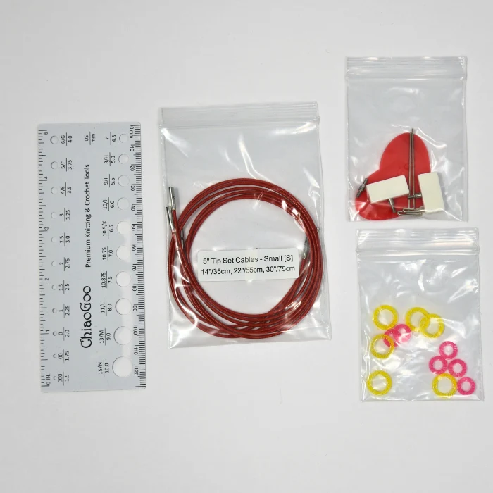 ChiaoGoo TWIST Red Lace Interchangeable Set 5" (13cm) – Small - Image 2