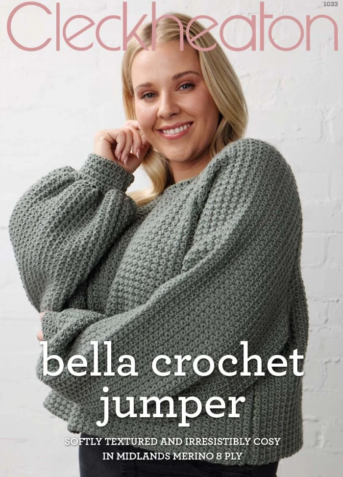 Cleckheaton Bella Crochet Jumper Pattern