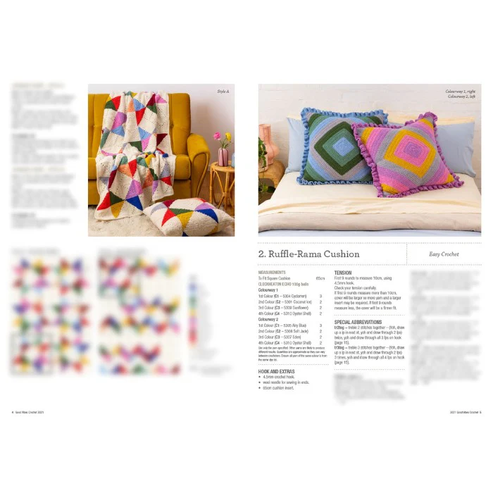 Cleckheaton Good Vibes Crochet Pattern Book - Image 2