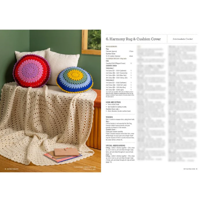 Cleckheaton Good Vibes Crochet Pattern Book - Image 3