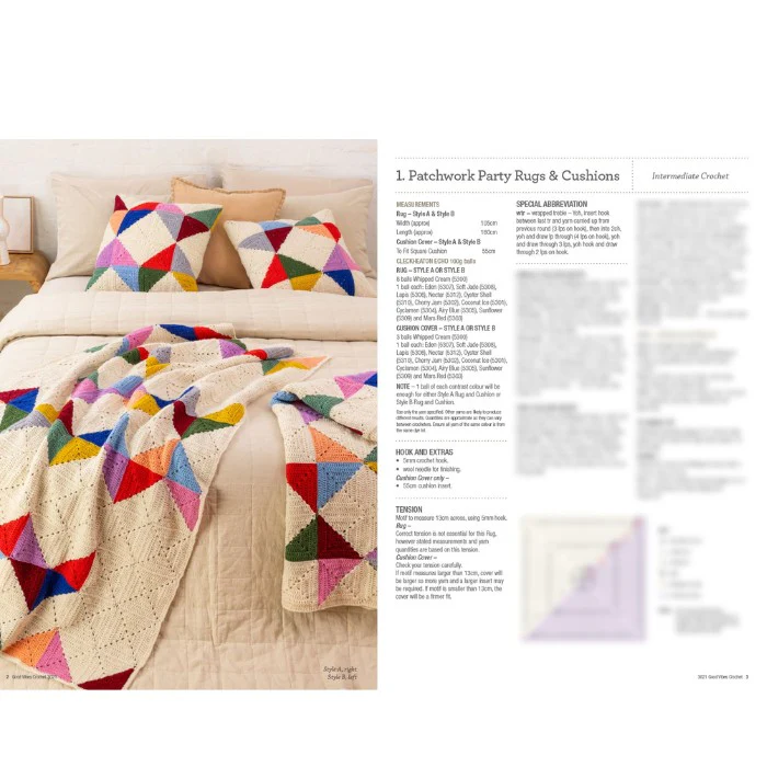 Cleckheaton Good Vibes Crochet Pattern Book - Image 4