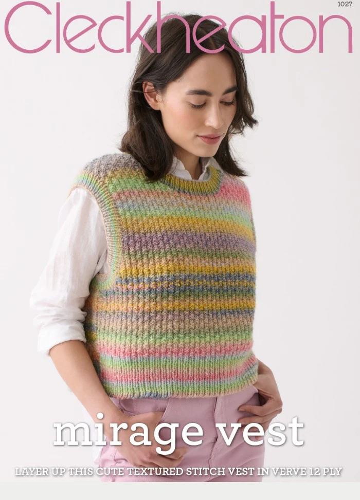 Cleckheaton Mirage Vest Pattern