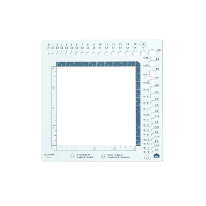 Clover Swatch Ruler Needle Gauge - Image 6