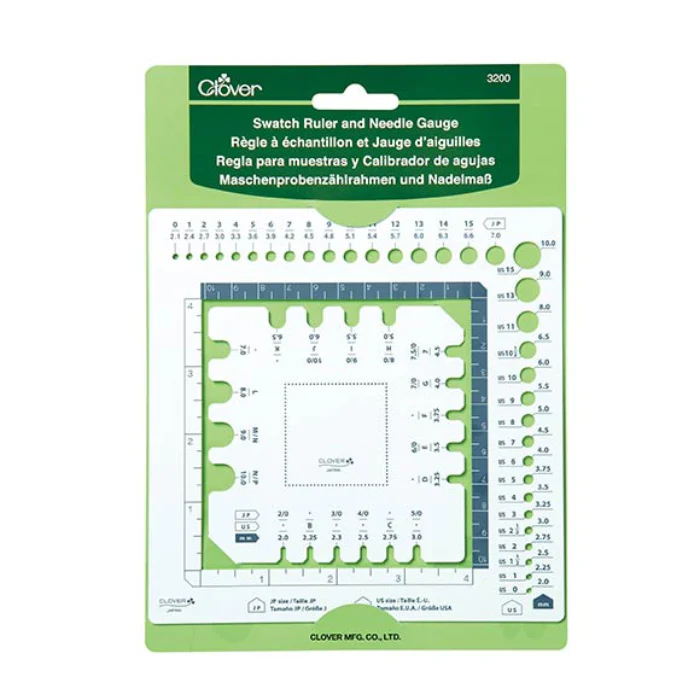 Clover Swatch Ruler Needle Gauge - Image 7
