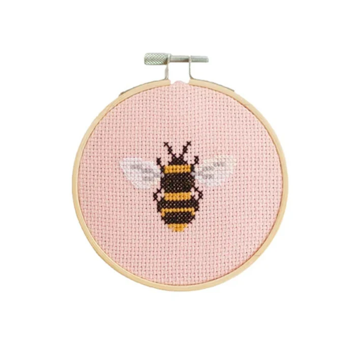 Cotton Clara Bee Cross Stitch Kit - Image 2