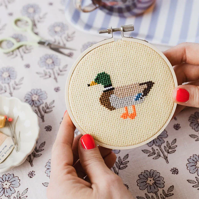Cotton Clara Duck Cross Stitch Kit - Image 3