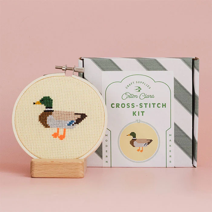 Cotton Clara Duck Cross Stitch Kit - Image 4