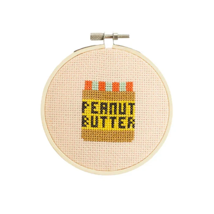 Cotton Clara Peanut Butter Cross Stitch Kit - Image 2