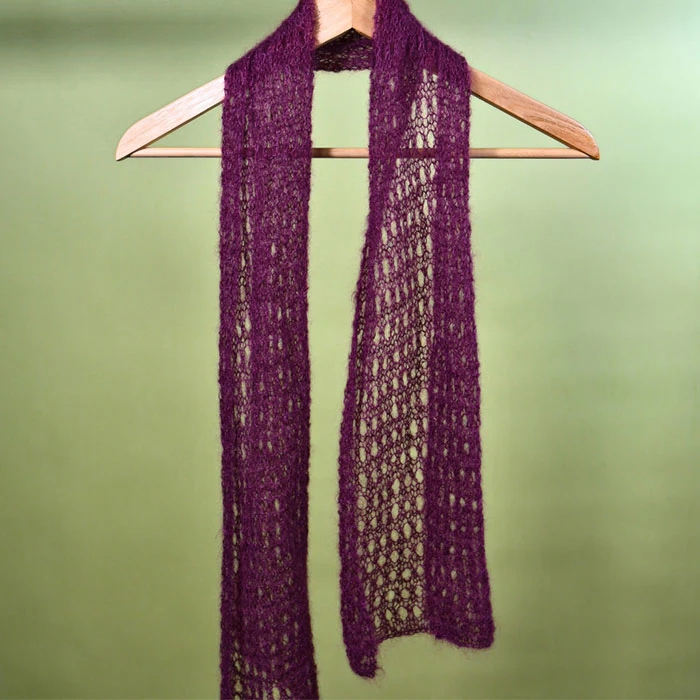 Daisy Lace Scarf Pattern - Image 3