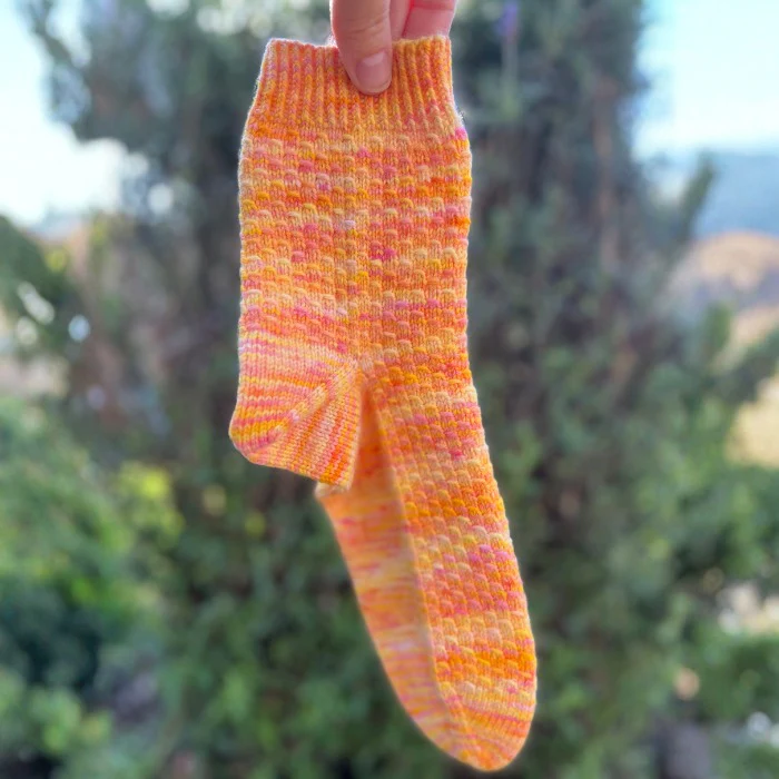 Dear Pru Melt Socks Digital Pattern - Image 2