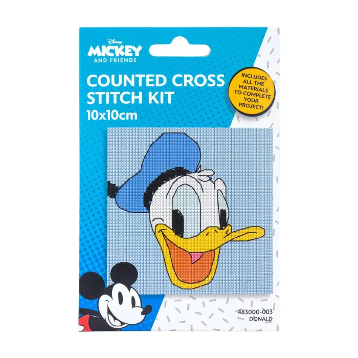 Disney Donald Duck Cross Stitch Kit - Image 2