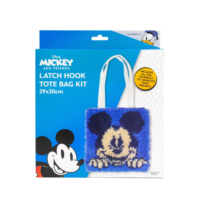 Disney Mickey Mouse Latch Hook Tote Kit - Image 2