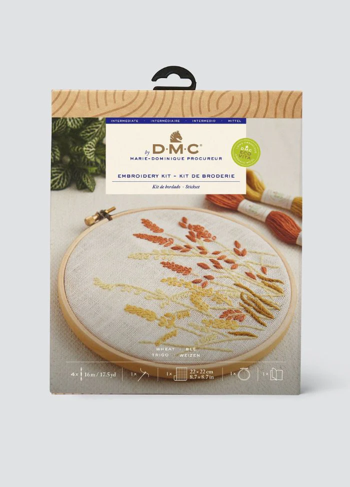 DMC Eco Vita Embroidery Kit - Wheat - Image 3