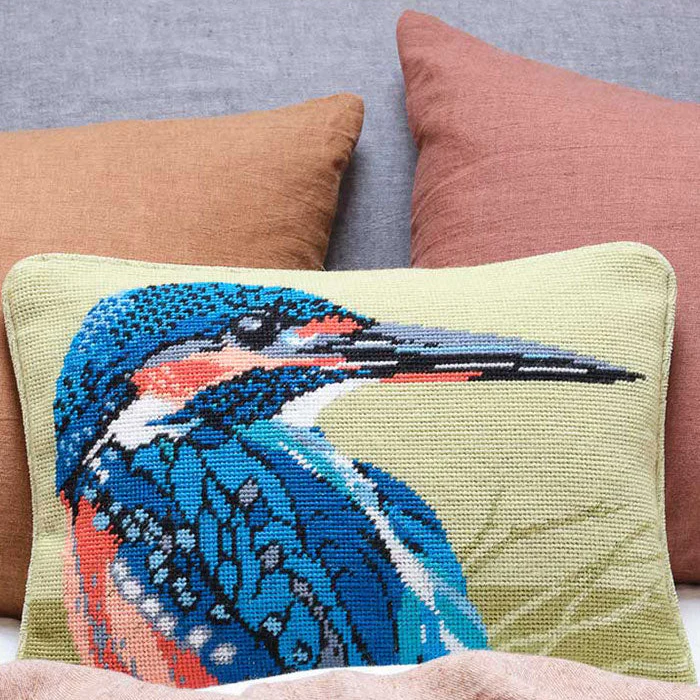 Ehrman Kingfisher Cushion - Image 2