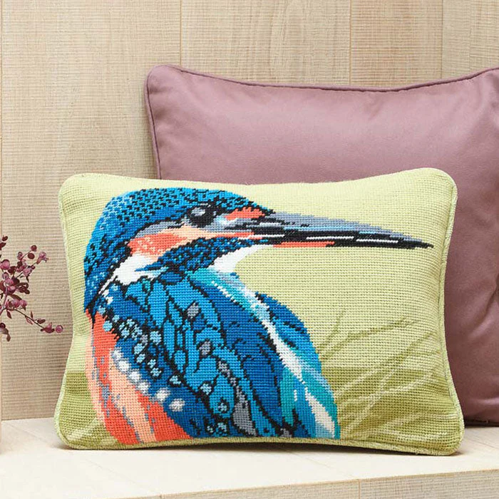 Ehrman Kingfisher Cushion - Image 4