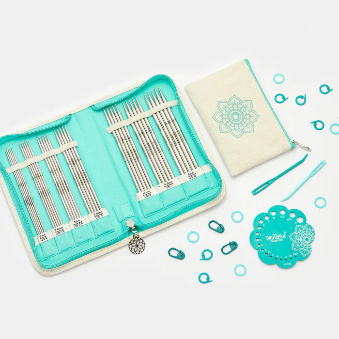KnitPro Mindful Grateful Double Pointed Needle Set 15cm - Image 2