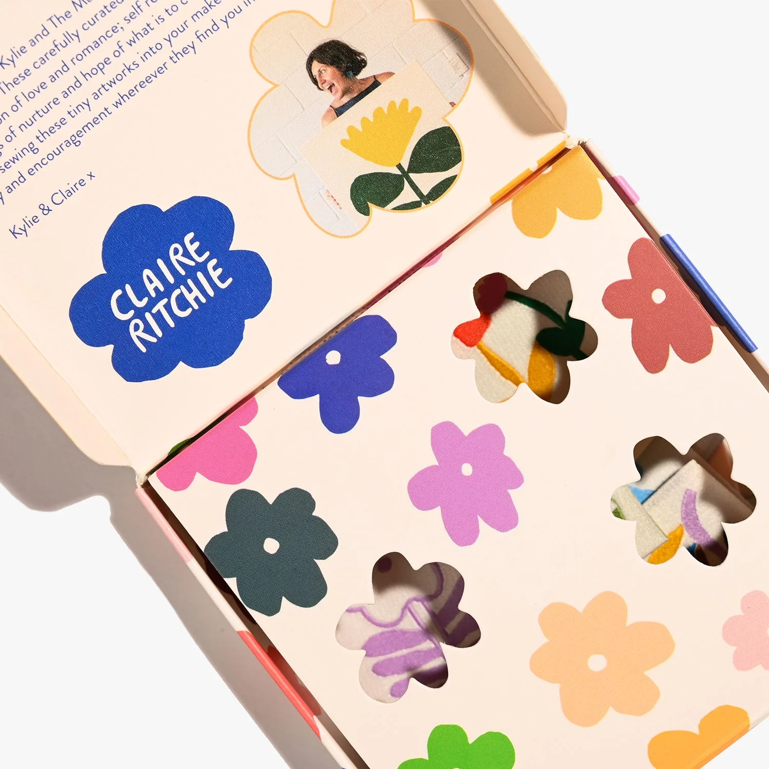 KYLIE AND THE MACHINE FULL BLOOM | Claire Ritchie x KATM Collaboration Sew-in Labels - Image 6
