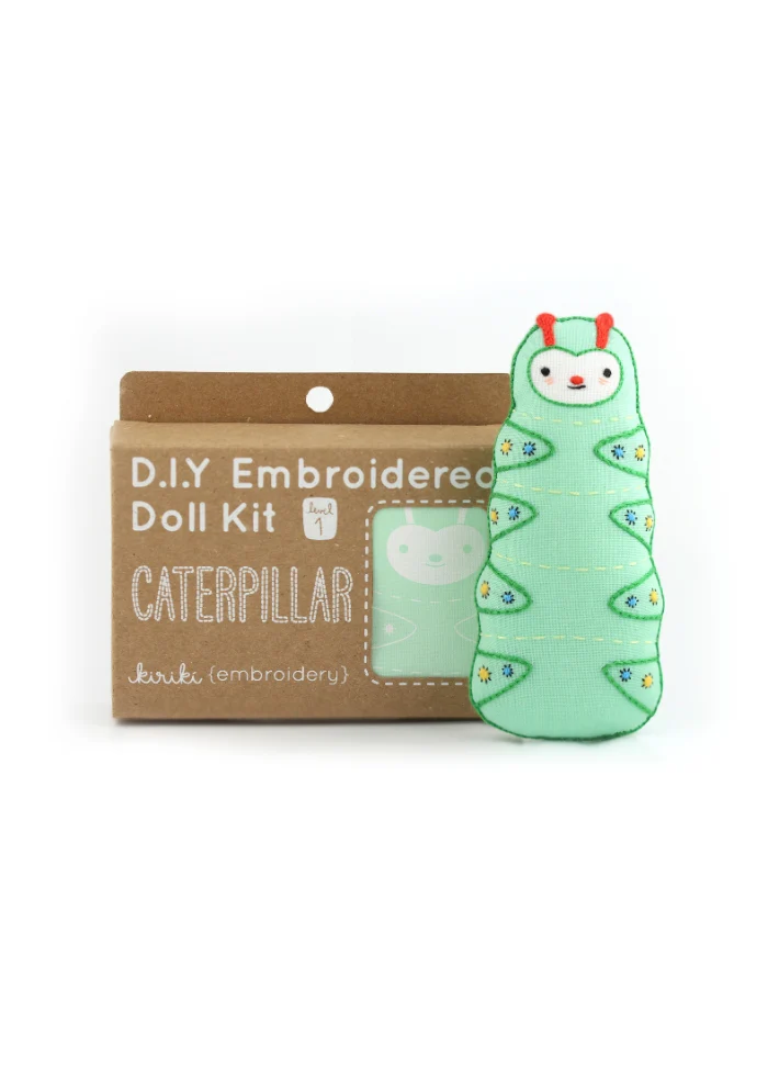 Kiriki Press Caterpillar Embroidery Kit