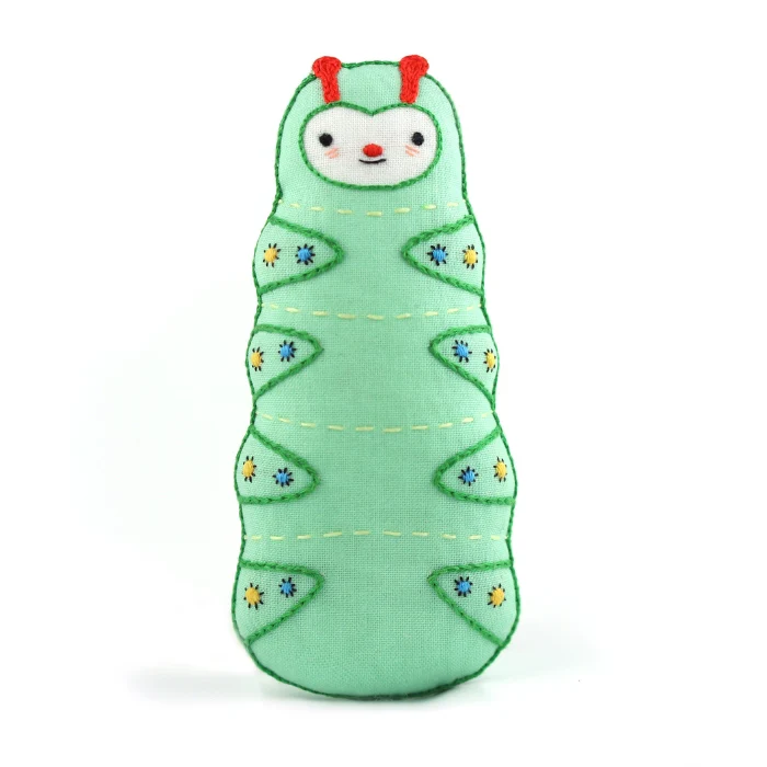 Kiriki Press Caterpillar Embroidery Kit - Image 2