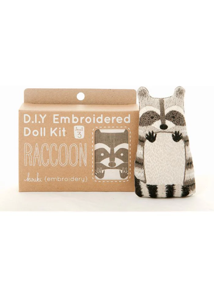Kiriki Press Raccoon Embroidery Kit