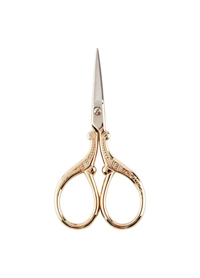 Klasse Embroidery Scissors 90 mm Gold - Image 2