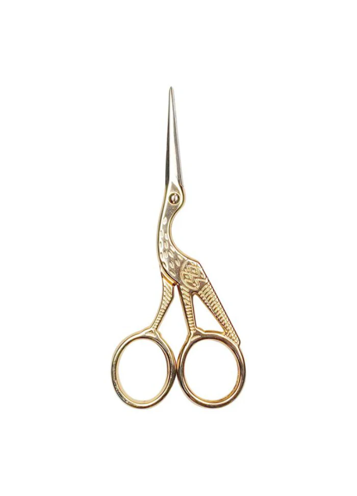 Klasse Scissors Stork Gold 4.5 in - Image 2