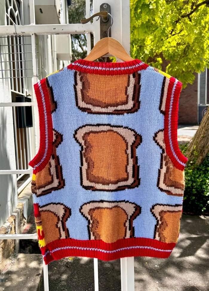 KnitKnitGoose Let's Go Nuts Vest Digital Pattern - Image 2