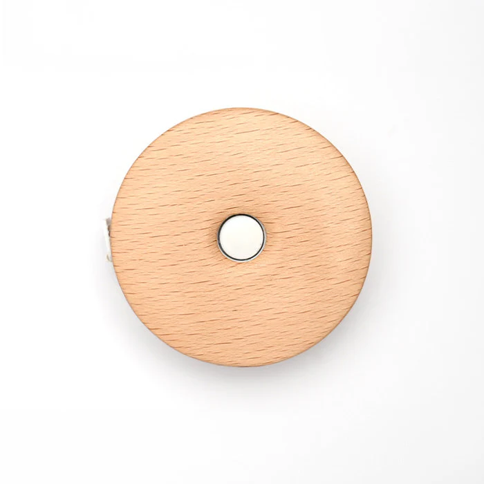 KnitPro Round Wooden Retractable Tape Measure - Image 2