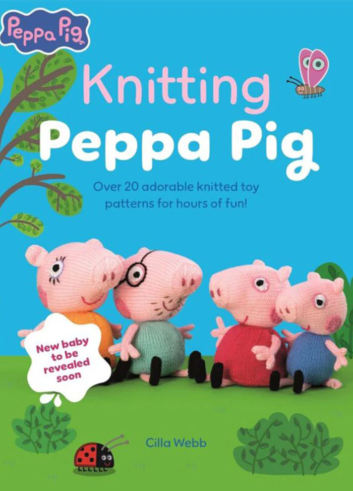 Knitting Peppa Pig by Cilla Webb
