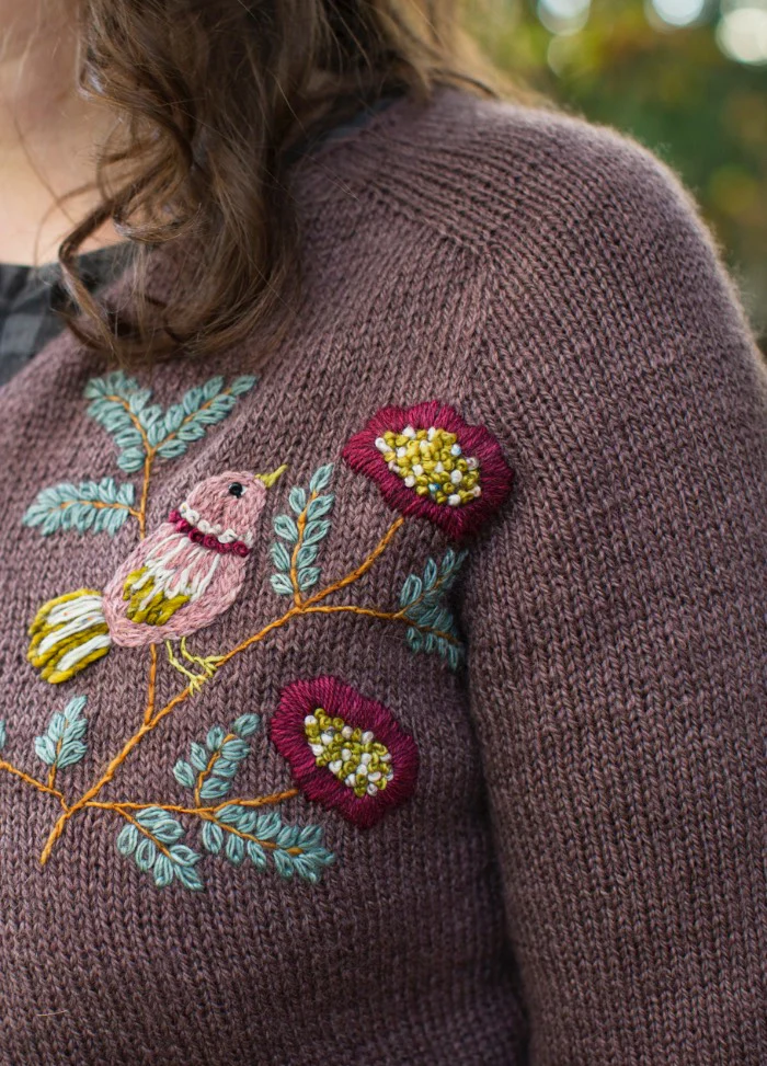 Laine Embroidery on Knits - Image 3
