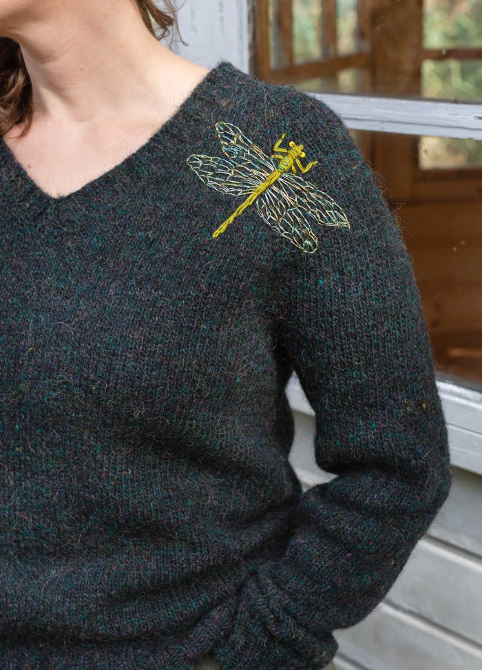Laine Embroidery on Knits - Image 6