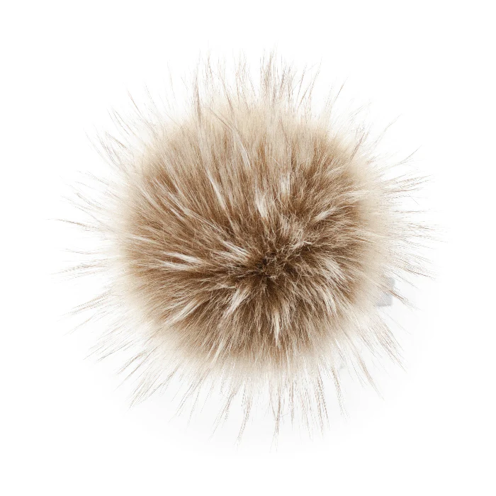 LovaFur 100% Vegan Faux Fur Pom Poms Large - Image 13