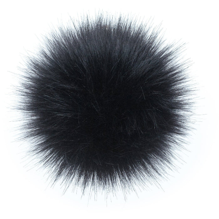 LovaFur 100% Vegan Faux Fur Pom Poms Large - Image 3