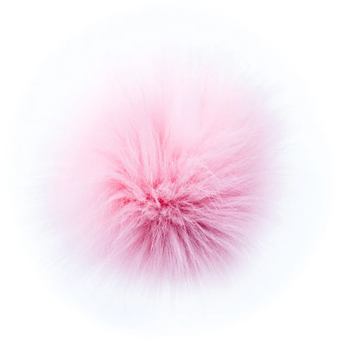 LovaFur 100% Vegan Faux Fur Pom Poms Large - Image 6