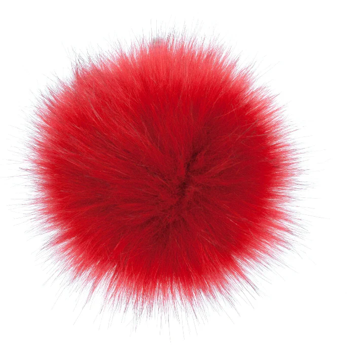 LovaFur 100% Vegan Faux Fur Pom Poms Large - Image 7