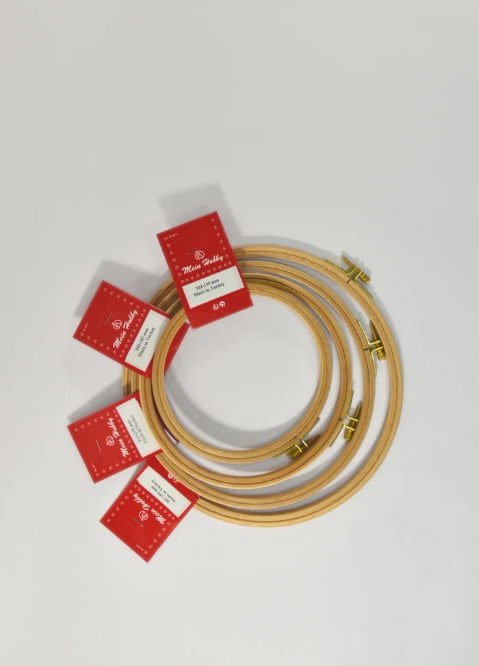 Mein Hobby by Klass & Gessmann Wooden Embroidery Hoop 8mm