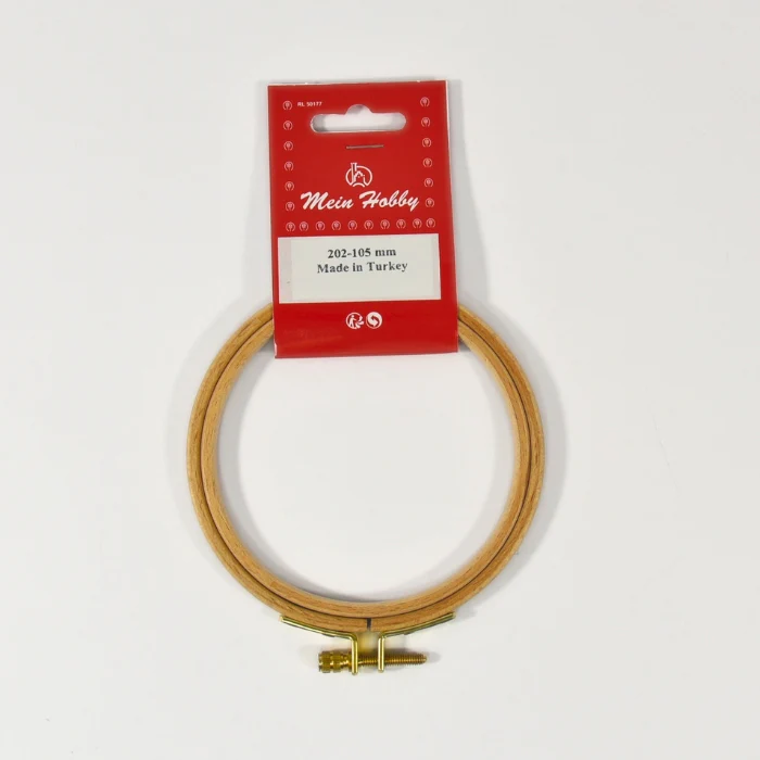Mein Hobby by Klass & Gessmann Wooden Embroidery Hoop 8mm - Image 2