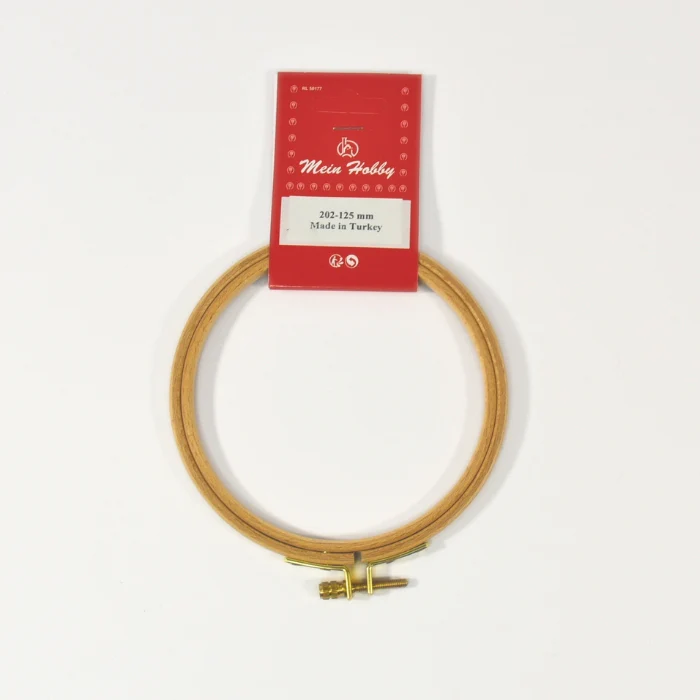 Mein Hobby by Klass & Gessmann Wooden Embroidery Hoop 8mm - Image 3
