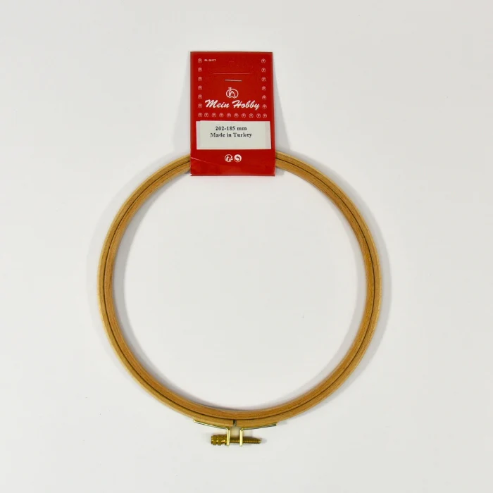 Mein Hobby by Klass & Gessmann Wooden Embroidery Hoop 8mm - Image 4