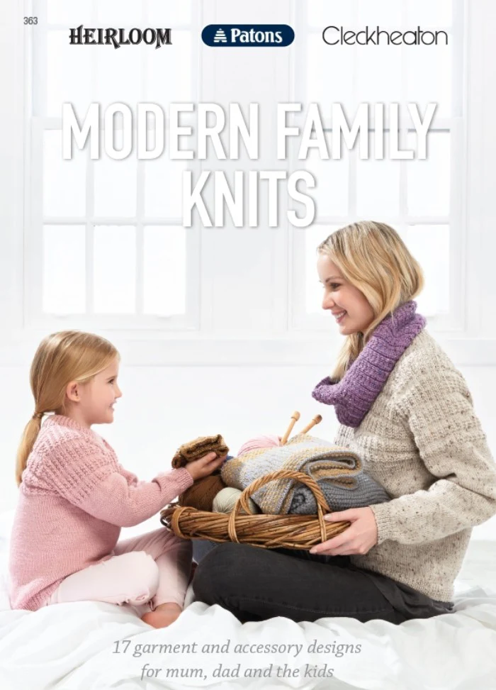 Modern Family Knits Pattern Book