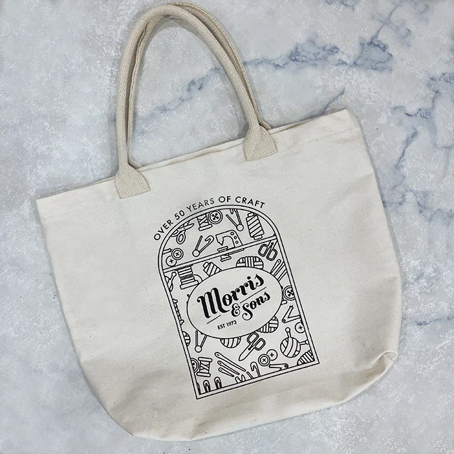 Morris & Sons Over 50 Years of Craft Tote Bag - Image 2