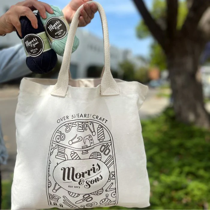 Morris & Sons Over 50 Years of Craft Tote Bag - Image 3
