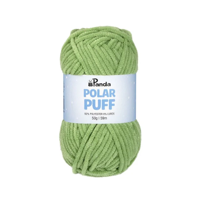 Panda Polar Puff Chenille Sparkle 12 Ply - Image 5