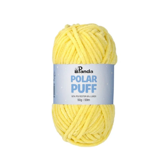 Panda Polar Puff Chenille Sparkle 12 Ply - Image 7