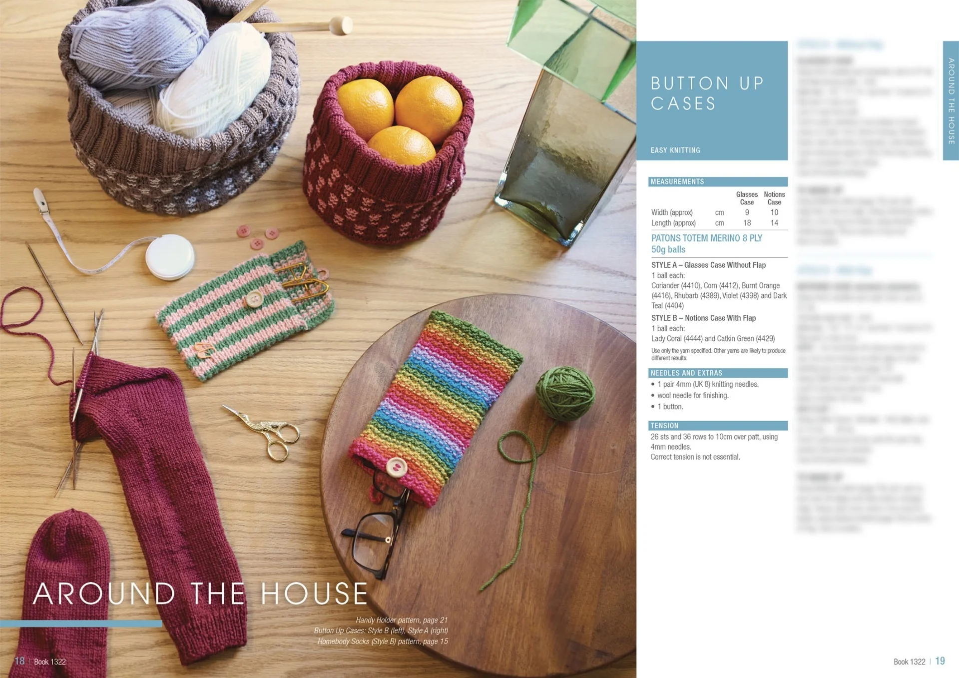 Patons Big Book Of Small Projects Knit 1322 - Image 10