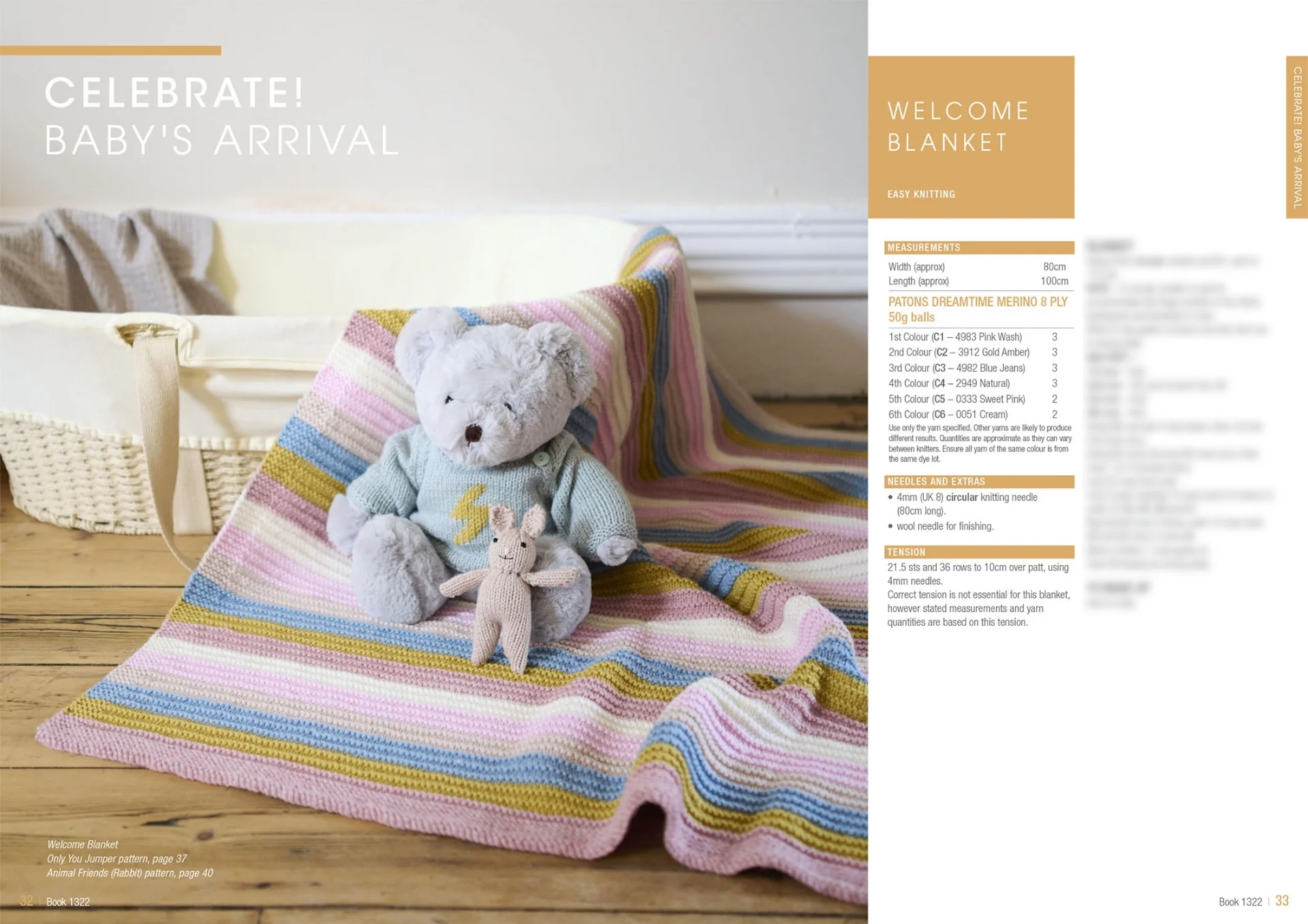 Patons Big Book Of Small Projects Knit 1322 - Image 17