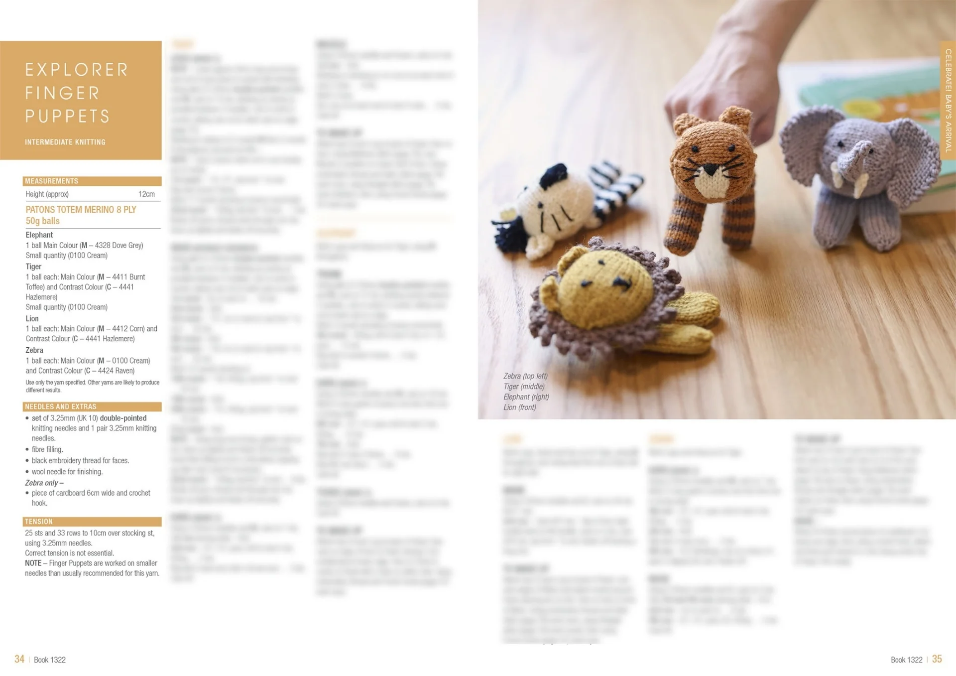 Patons Big Book Of Small Projects Knit 1322 - Image 18